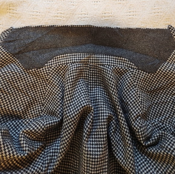 Stylish Houndstooth ALL SAINTS Wool Blend Blazer Size 0 - Picture 3 of 11